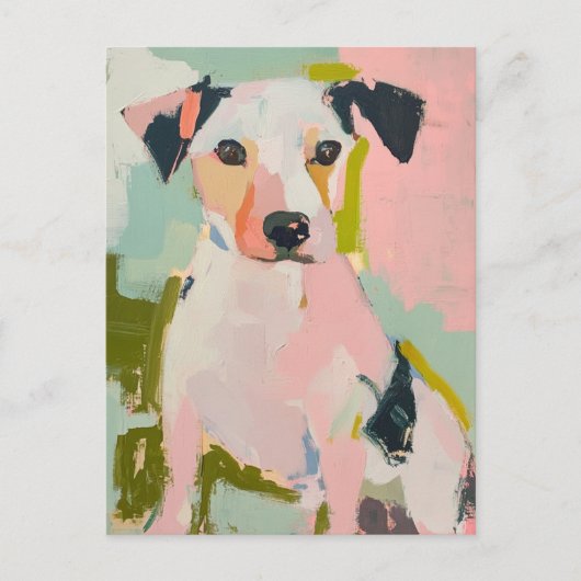 Een Schattigee terriër Briefkaart (Voorkant)