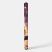 Een Schattigee uil met een heks Pet iPhone Hoesje (Linkerkant)