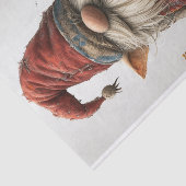 Een Schattigee winterkabouter Tissuepapier (Detail)