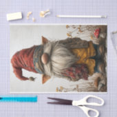 Een Schattigee winterkabouter Tissuepapier (Craft)