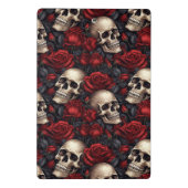 Een schedel en Rozen serie Design 10 Mini Klembord (Achterkant)