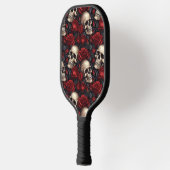 Een schedel en Rozen serie Design 10 Pickleball Paddle (Links)