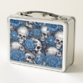 Een schedel en Rozen serie Design 12 (Achterkant)