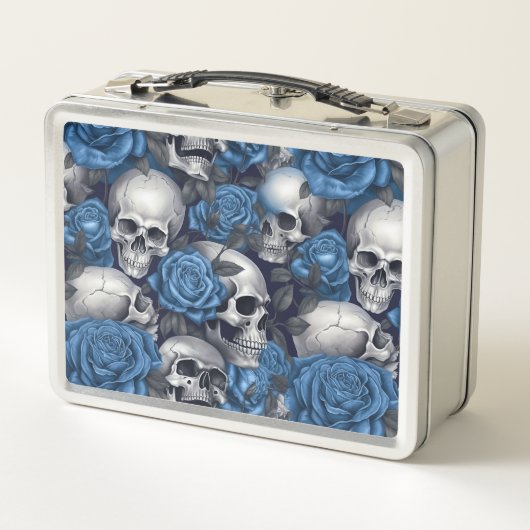 Een schedel en Rozen serie Design 12 (Achterkant)