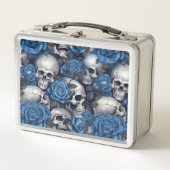 Een schedel en Rozen serie Design 12 (Voorkant)