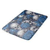 Een schedel en Rozen serie Design 12 Badmat (Gekanteld)