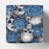 Een schedel en Rozen serie Design 12 Bedankdoosjes (Bovenkant)