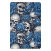 Een schedel en Rozen serie Design 12 Mini Klembord (Achterkant)