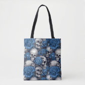 Een schedel en Rozen serie Design 12 Tote Bag (Voorkant)