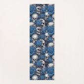 Een Schedel en Rozen Serie Ontwerp 12 Yogamat (Voorkant)