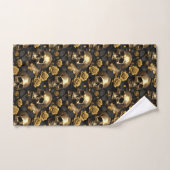 Een Schedel en Rozen Serie Ontwerp 8 Bad Handdoek (Handdoek)