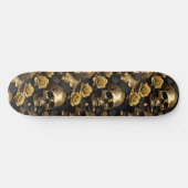 Een Schedel en Rozen Serie Ontwerp 8 Persoonlijk Skateboard (Horizontaal)