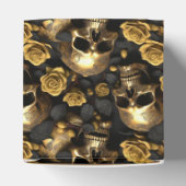 Een schedel en Rozen Series Design 8 Bedankdoosjes (Bovenkant)