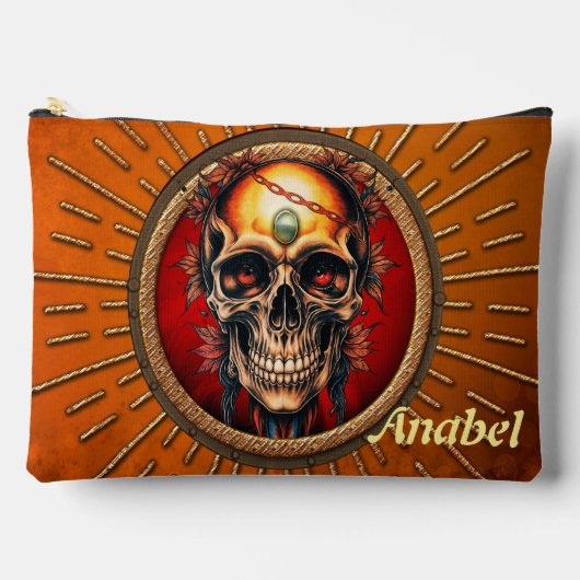 Een schedel etui (Voorkant)