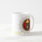 Een schedel koffiemok (Voorkant rechts)