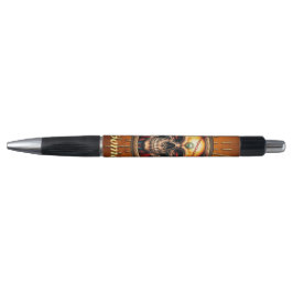 Een schedel pen