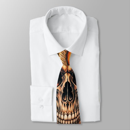 Een schedel stropdas (Gebonden)