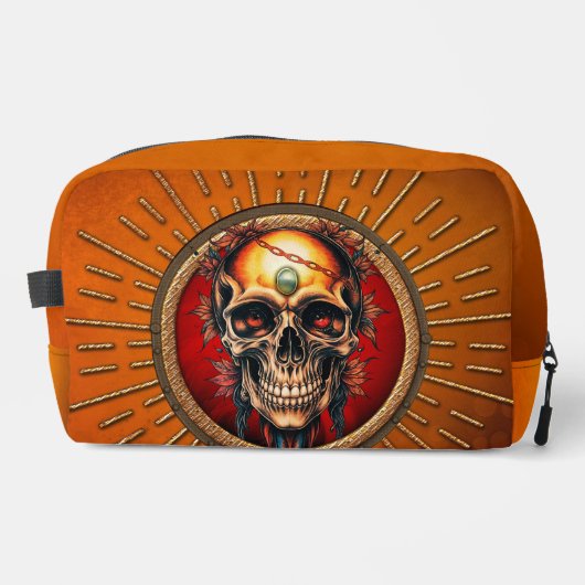 Een schedel toilettasje (Voorkant)