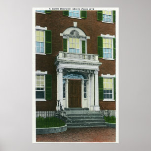 Een scheerhaas, Salem Doorway Uitzicht Poster