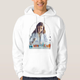 Een scheikundewetenschapper is een toegewijd indiv hoodie