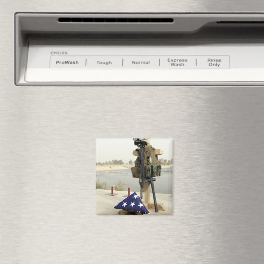 Een scherm met dode soldaten magneet (Insitu (Vaatwasser))