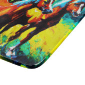 Een scherp en vrolijk stuk paardenkunst. Bestel nu Snijplank (Hoek)