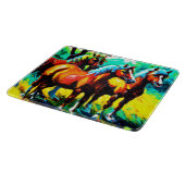 Een scherp en vrolijk stuk paardenkunst. Bestel nu Snijplank (Hoek)