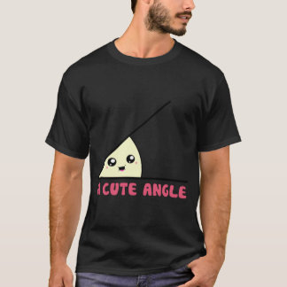Een scherpe schattige hoek vintage t-shirt