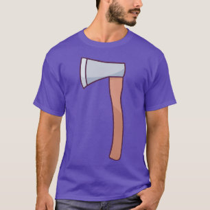 Een scherpe x met een houten handvat Klassieke TSh T-shirt