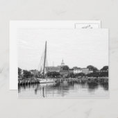 Een schets van Annapolis Harbour Briefkaart (Voorkant / Achterkant)