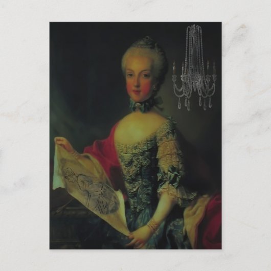 Een schets van haar lot ~ briefkaarten / uitnodigi (Voorkant)