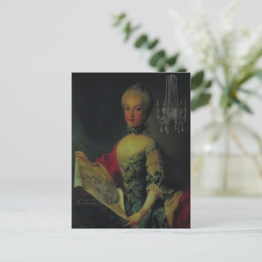 Een schets van haar lot ~ briefkaarten / uitnodigi (Staand voorkant)