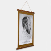 Een schets van Henry James Hangend Wandkleed (Gebogen)