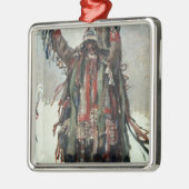 Een schets van Shaman voor Yermak Metalen Ornament (Links)