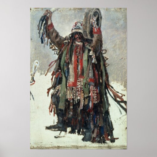 Een schets van Shaman voor Yermak Poster (Voorkant)