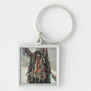 Een schets van Shaman voor Yermak Sleutelhanger
