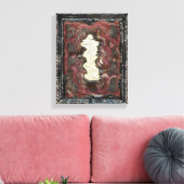 Een scheur canvas afdruk (Insitu (Woonkamer))