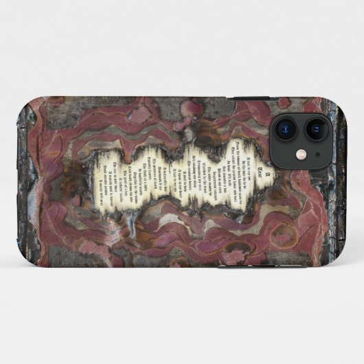 Een scheur Case-Mate iPhone case (Achterkant (horizontaal))