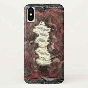 Een scheur iPhone x hoesje