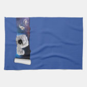 Een scheur in de ruimte - Astronaut Alien Encounte Theedoek (Horizontaal)