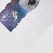 Een scheur in de ruimte - Astronaut Alien Encounte Tissuepapier (Detail)
