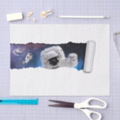 Een scheur in de ruimte - Astronaut Alien Encounte Tissuepapier (Craft)