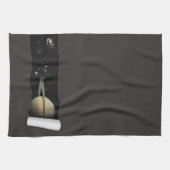 Een scheur in de ruimte - Saturn Galaxy Elegant - Theedoek (Horizontaal)