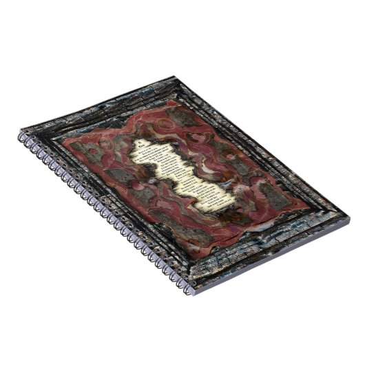 Een scheur notitieboek (Rechterzijde)