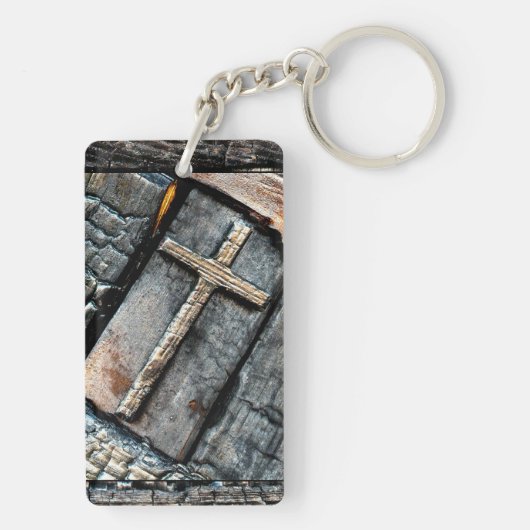 Een scheur sleutelhanger (achterkant)