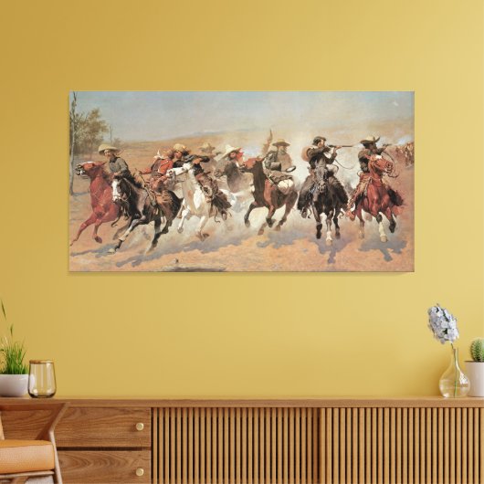 Een scheut voor het hout, 1889 canvas afdruk (Insitu (Woonkamer))