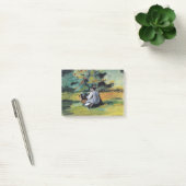 Een schilder aan het werk - Paul Cezanne - C1874 Post-it® Notes (Kantoor)