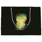 Een Schilderachtig foto van een tropisch Zee neger Groot Cadeauzakje (Achterkant)