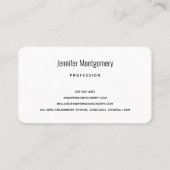 Een Schilderachtig foto van een tropisch Zee neger Visitekaartje (Achterkant)