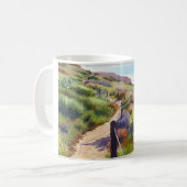 Een schilderachtig parcours binnen Torrey Pines St Koffiemok (Voorkant links)